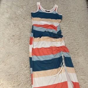 Chic-Me Side Slit Sun Dress